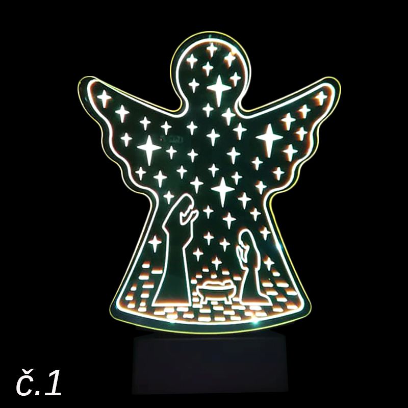 LED dekorácia Vianoce