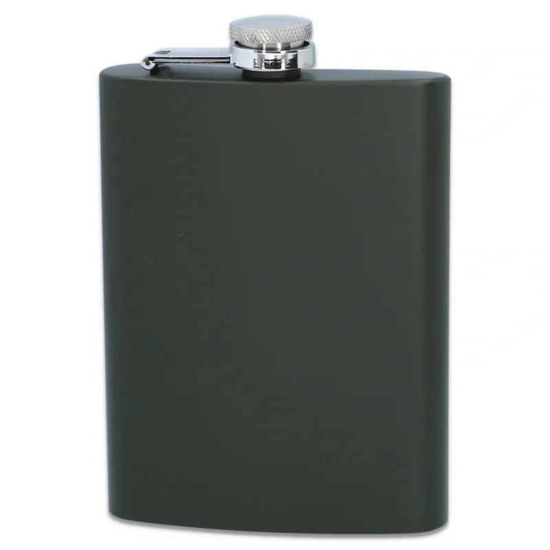 Ploskačka nerez Khaki 240ml