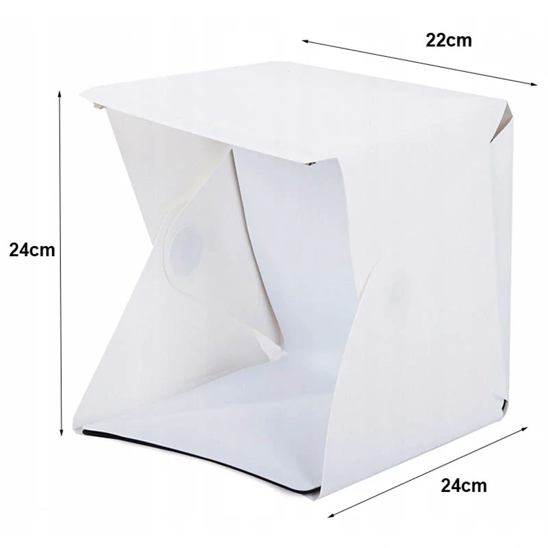 Beztieňový foto stan s LED osvetlením