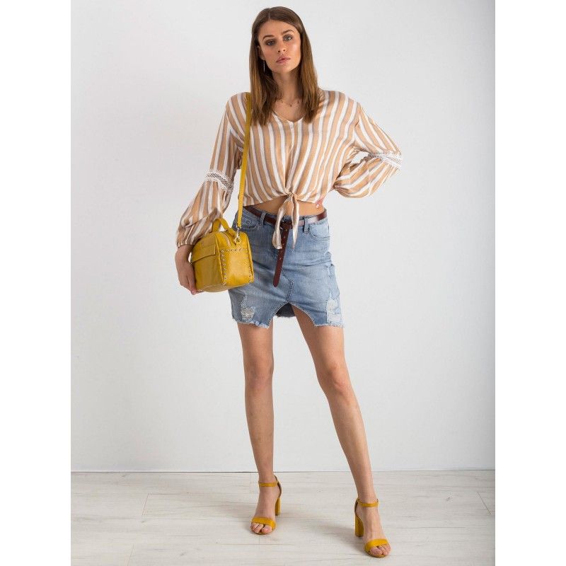 Kabelka kožená Rovicky TWR-75 yellow