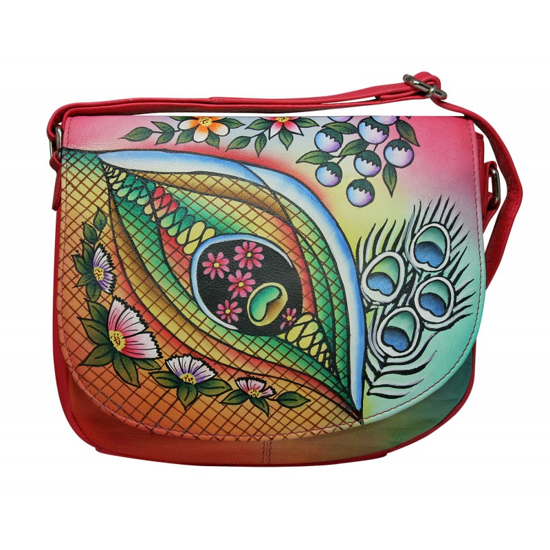 Kabelka kožená Maledives LB-1901-ART V.