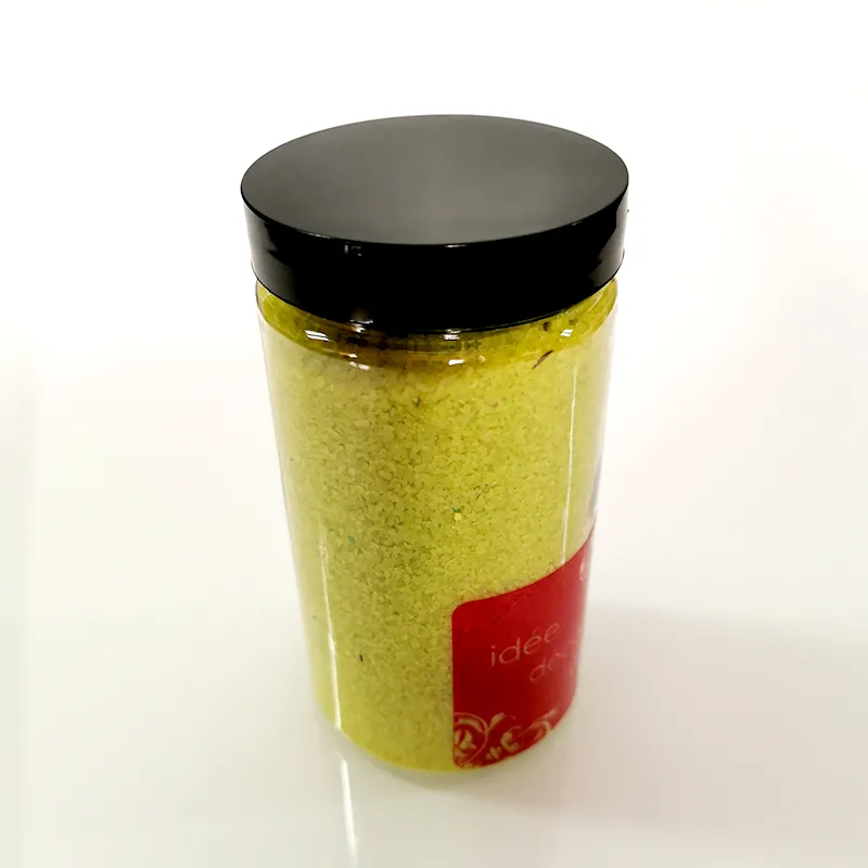 Dekoračný piesok 500g neónovo-zelený