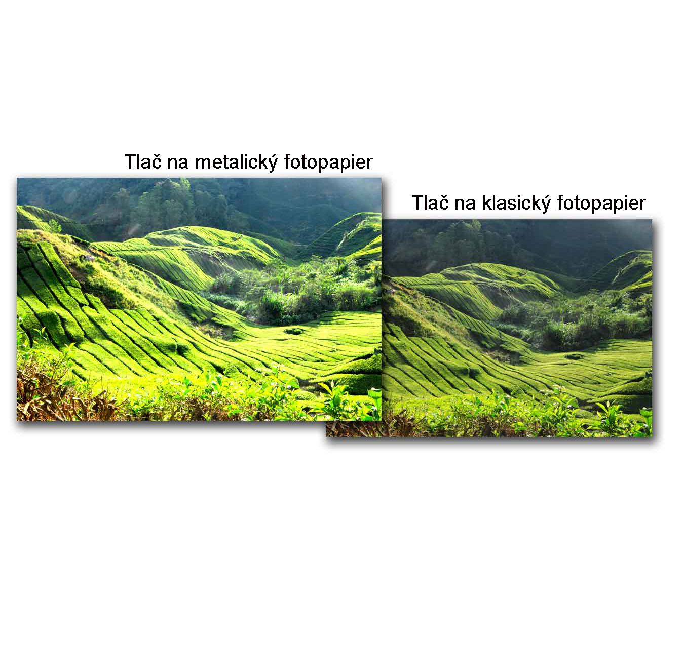 Metalický fotografický papier A4 4ks 
