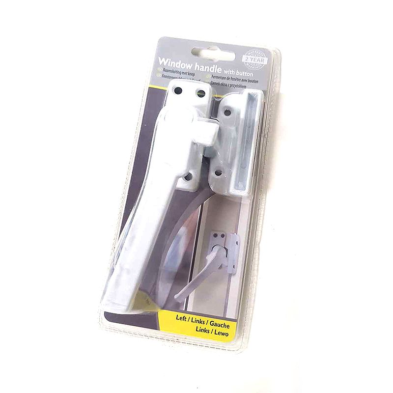 Kľučka na okno s gombíkom