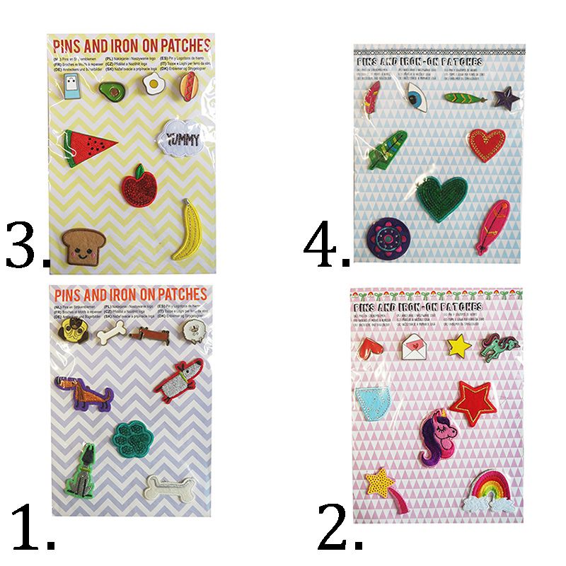 Nažehľovačky a pripinačky 