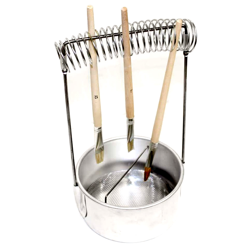 Držiak a čistič na štetce