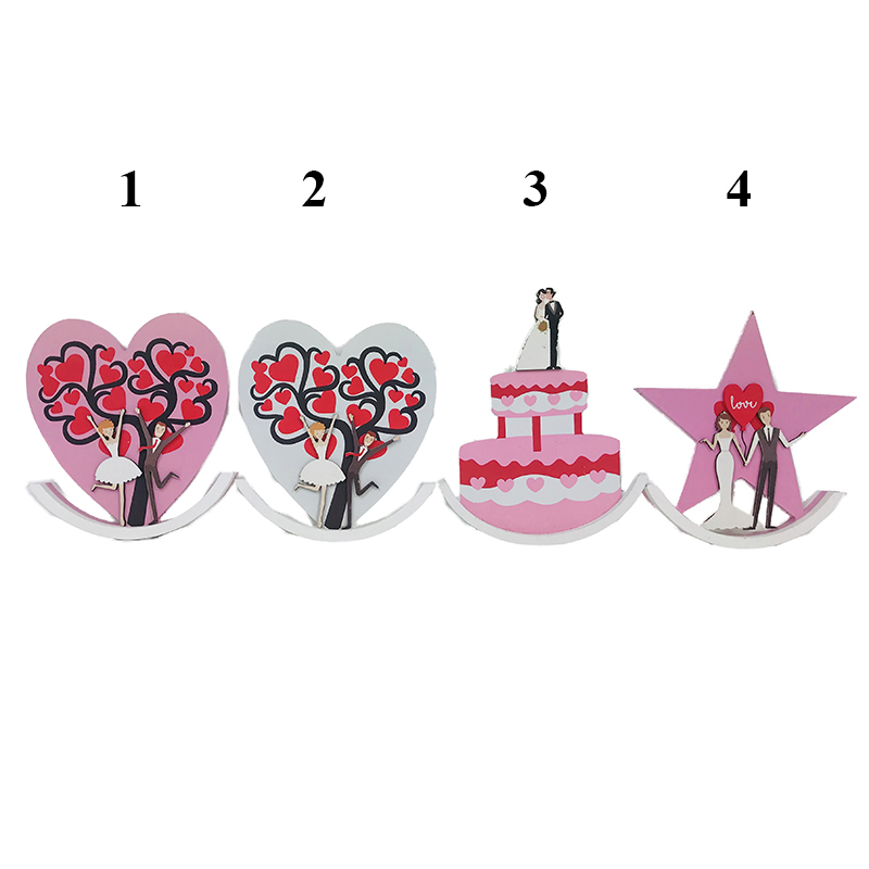 Svadobná dekorácia ružovo-biela 