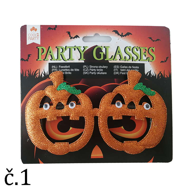 Okuliare Halloween