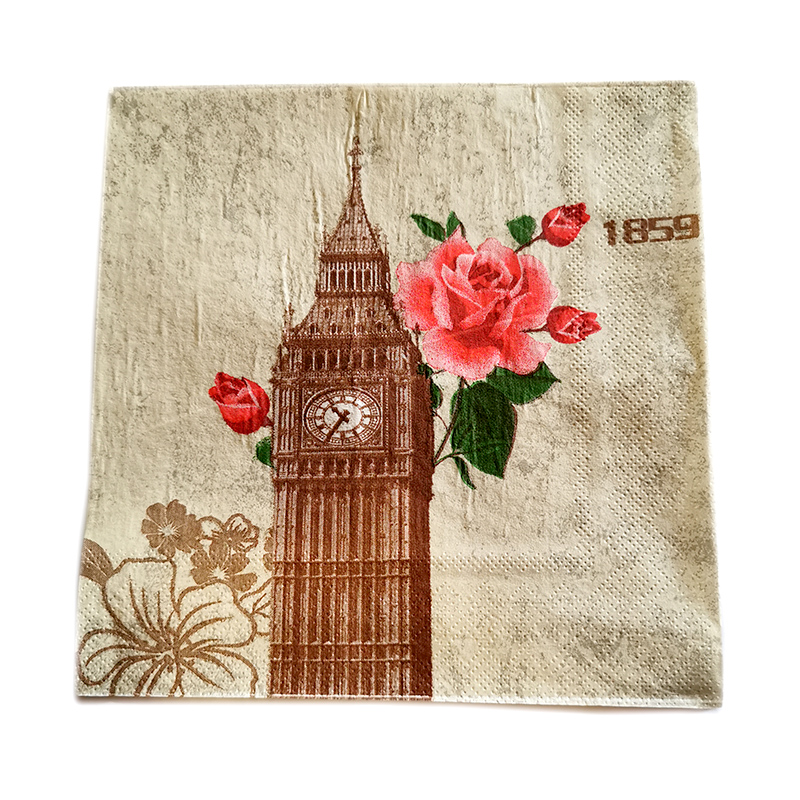 Servítky 32x32cm London