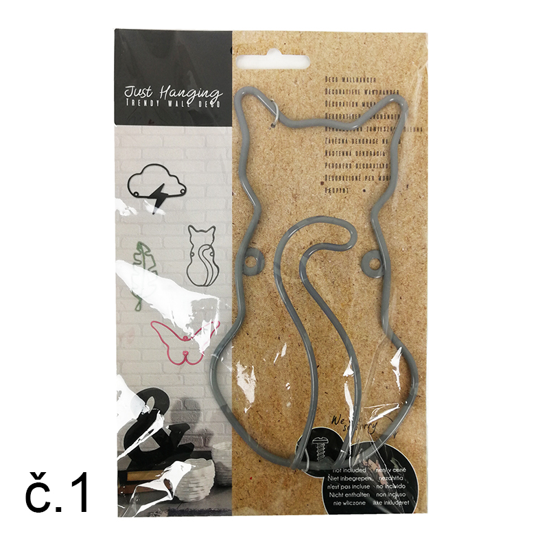 Kovová dekorácia na stenu 14cm