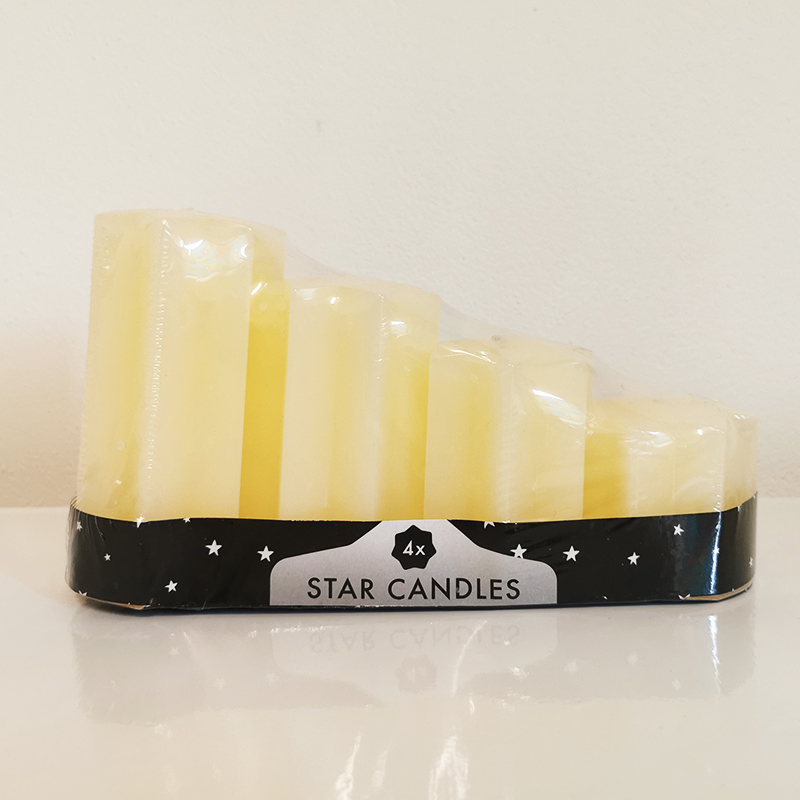 Sviečky adventné 10 cm