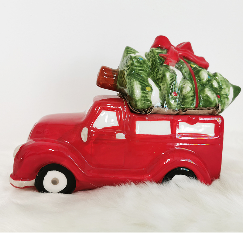 Autíčko so stromčekom