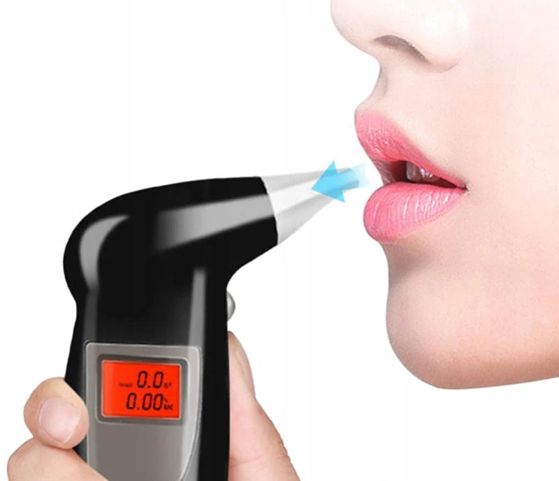 Vreckový alkomat s náustkom