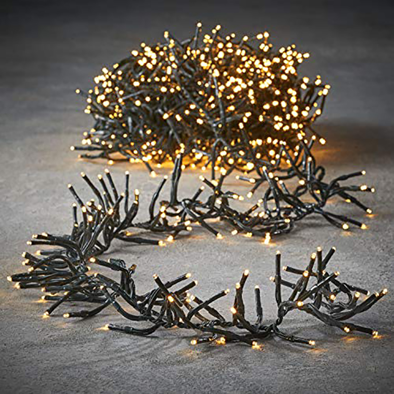 LED Vianočná reťaz 768LED teplé svetlo X