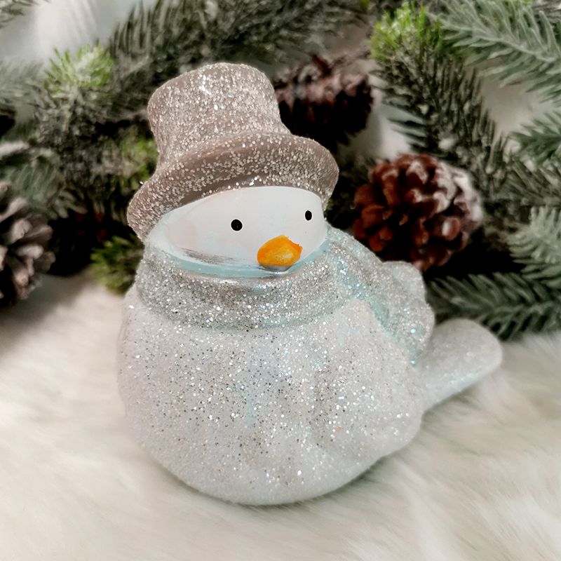 Vtáčik keramický s trblietkami 