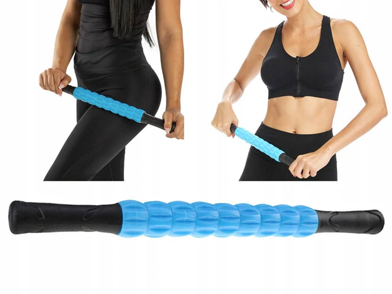 Masážny valček modrý