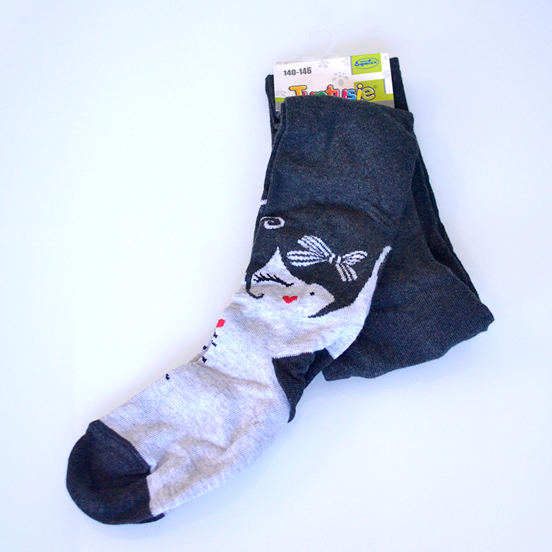 Tuptusie Pančuchy bavlnené 140-146 - 8-9 rokov