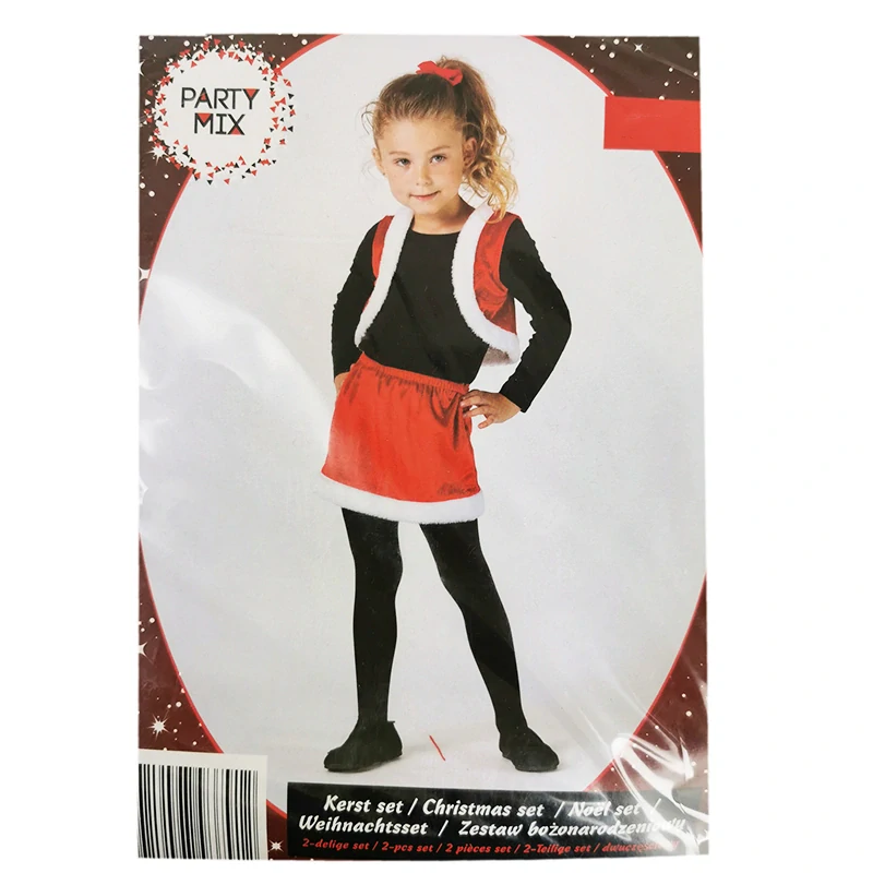 Detský kostým Mikuláška pre dievča