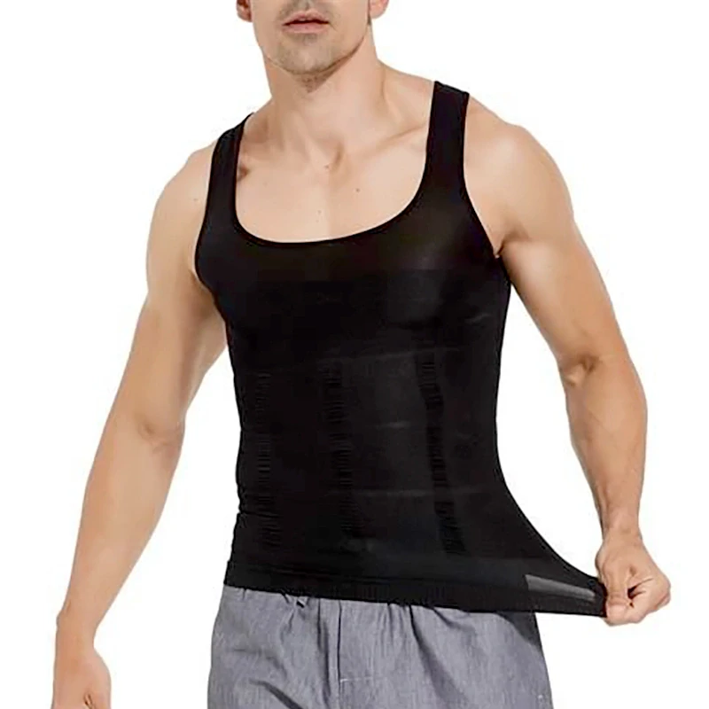 Zoštíhľujúce tričko čierne M