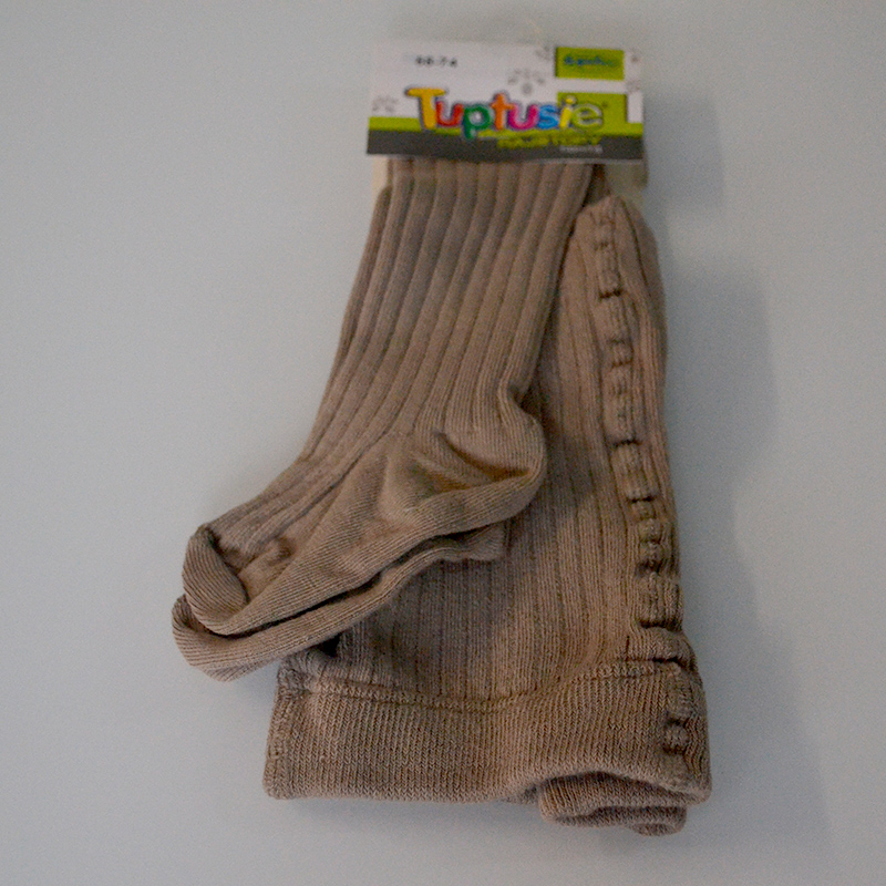 Tuptusie Pančuchy bavlnené zimné 68-74 - 6-12 mesiacov