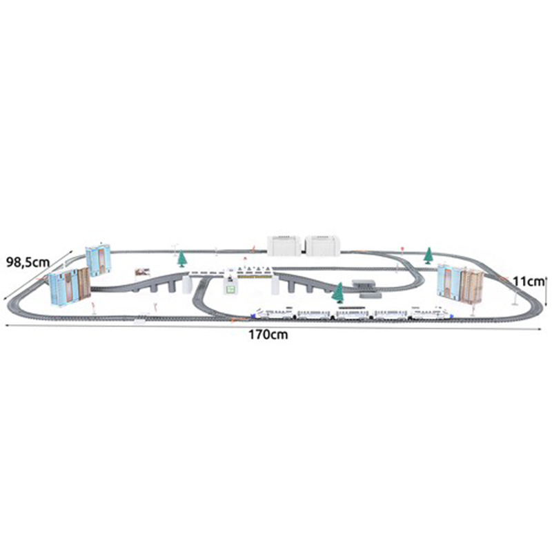 Elektrický vláčik 9 metrov