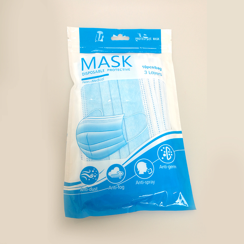 Rúško hygienické jednorázové s drôtikom 10ks