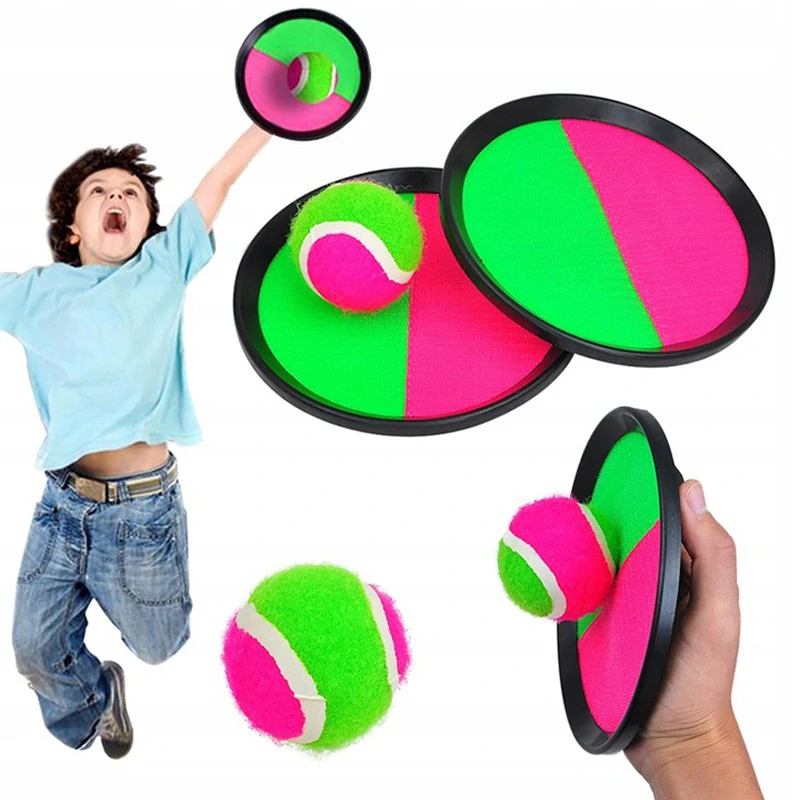 Hra Catch Ball – 2 terče s loptičkou na suchý zips