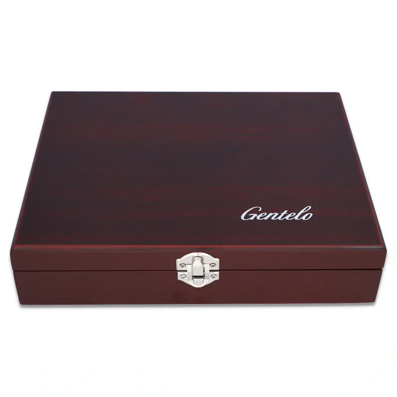 Darčeková sada Ploskačka v drevenej kazete 