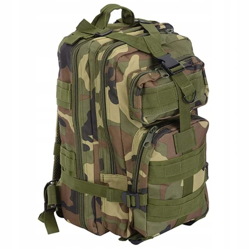 Turistický ruksak na outdoor a cestovanie 28 l kamufláž
