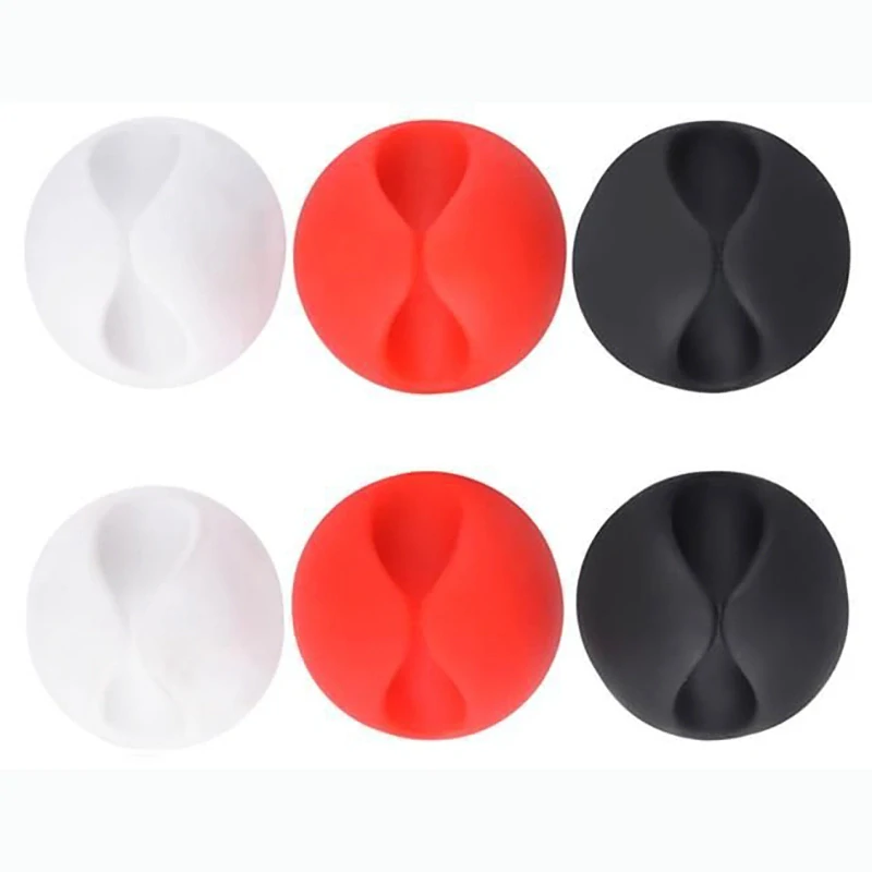 Organizér káblov Cable Drop – sada 6 ks