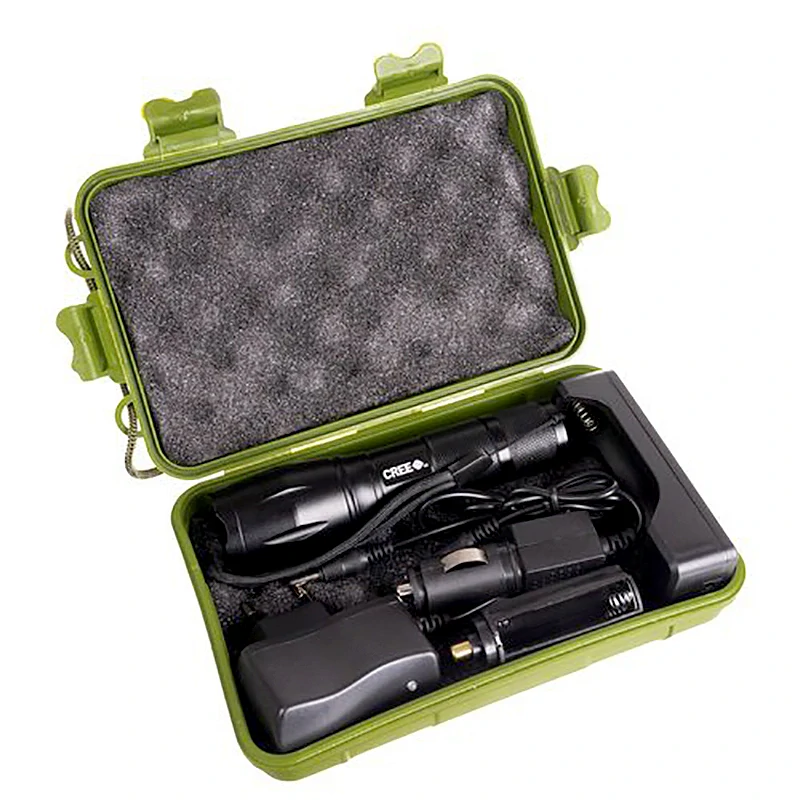 LED baterka CREE XML s 5 režimami