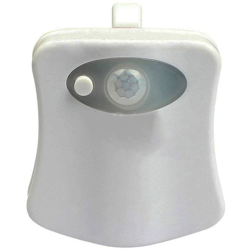 Svetlo do toalety so senzorom poybu