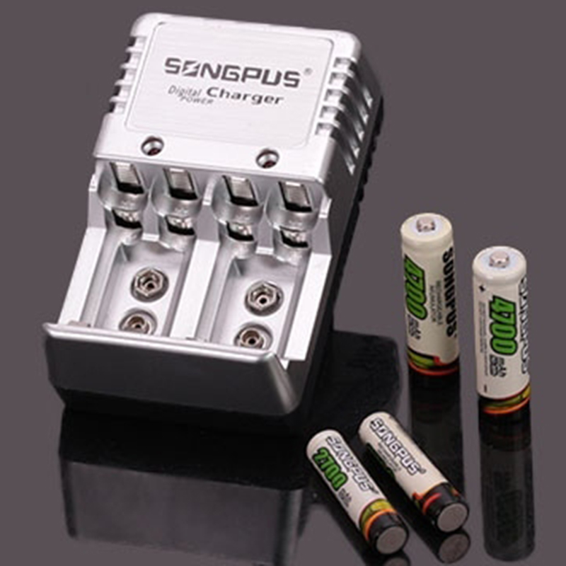 SONGPUS SP-CD08 Nabíjačka na batérie AA/AAA/9V