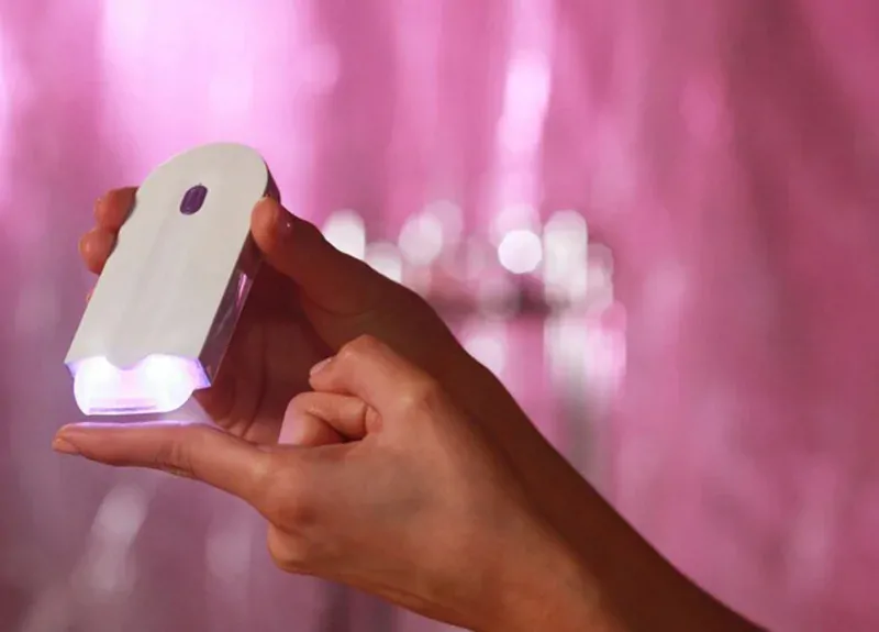 Nabíjateľný depilátor na tvár a telo 