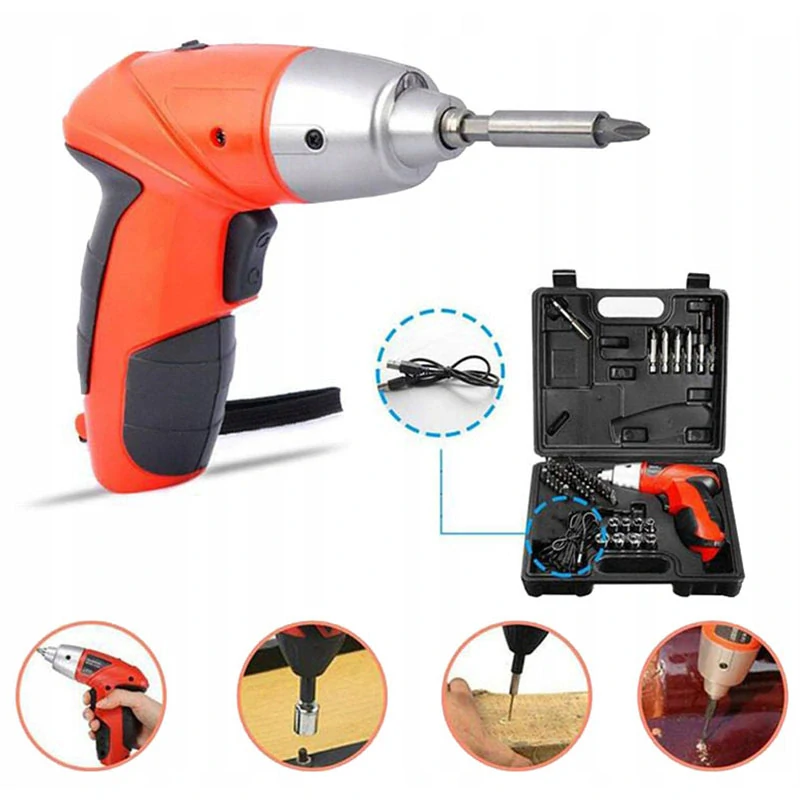 AKU Skrutkovač USB s príslušenstvom