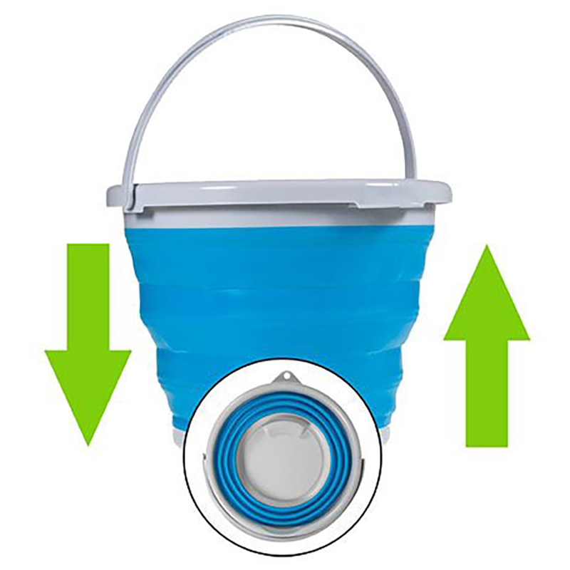 Skladacie silikónové vedierko 