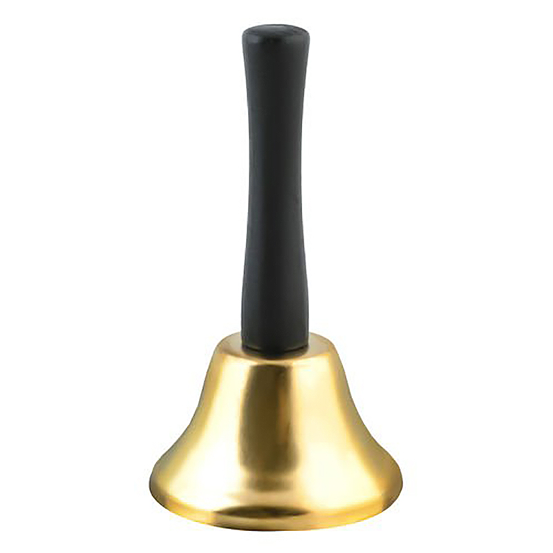 Vianočný zvonček zlatý 12cm