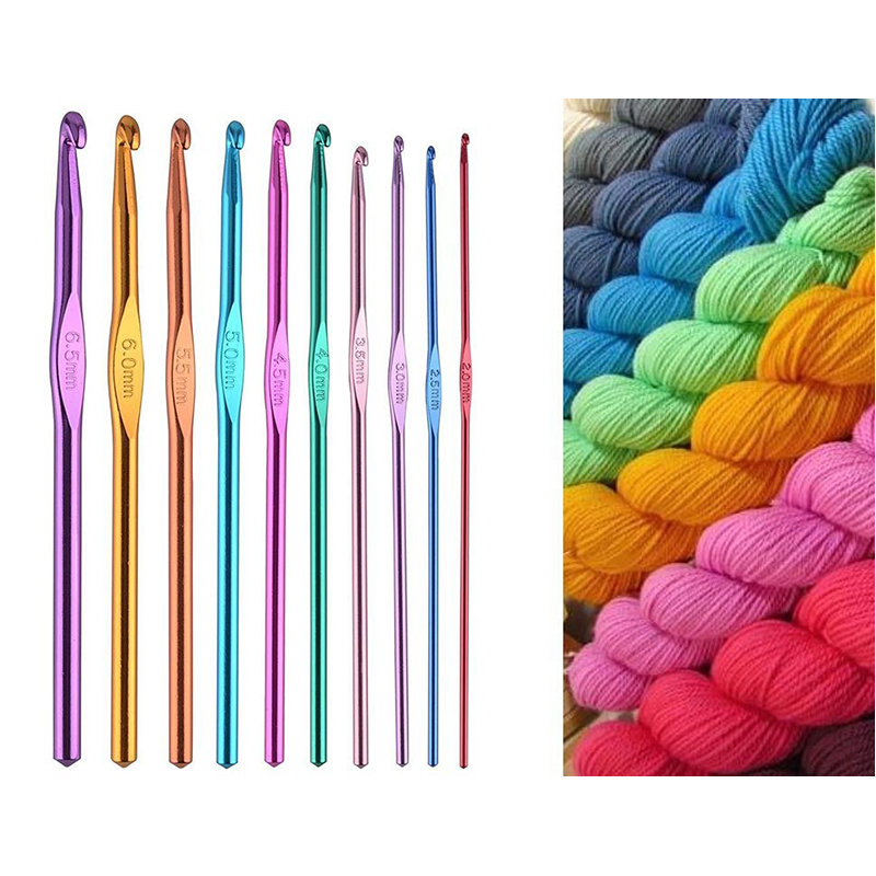 Sada na háčkovanie - 50 elementov