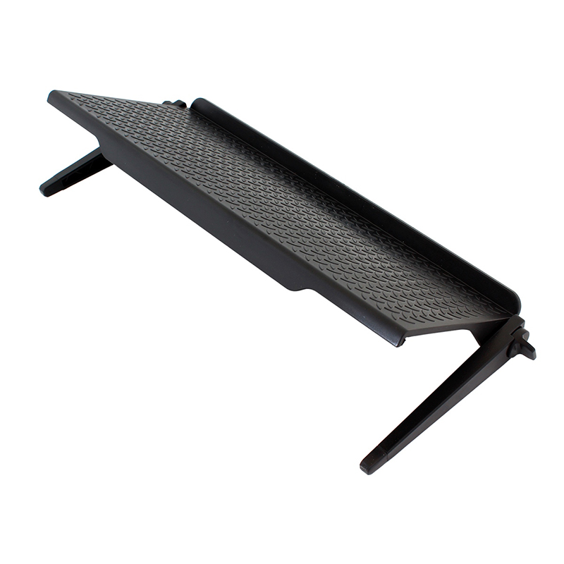 Polica na televízor a monitor čierna