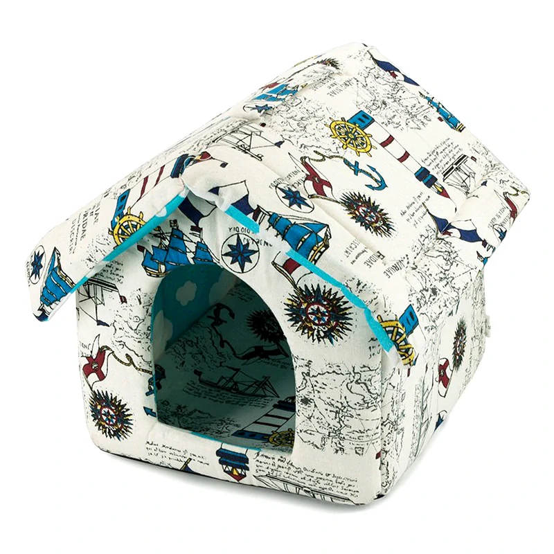 Búda pre psa a mačku rozmer biela XL