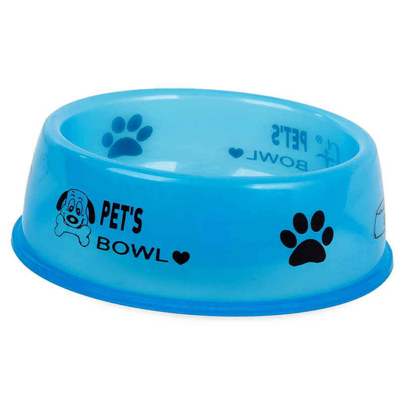 Miska na krmivo modrá 0,4 litra 