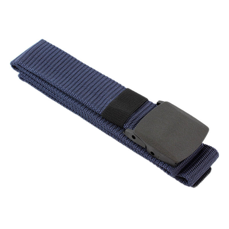 Pánsky textilný taktický opasok modrý