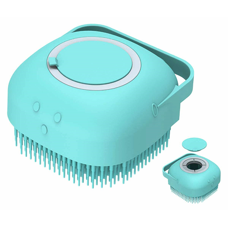 Silikónová kefa na umývanie zvierat