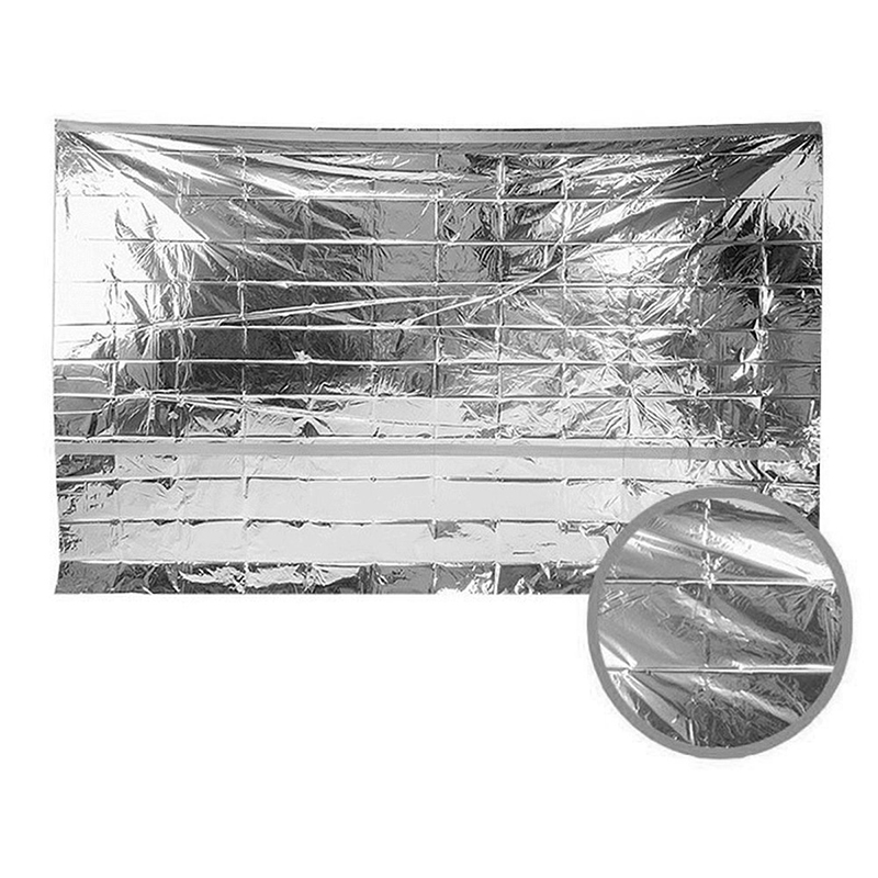 Tepelný núdzový stan metalizovaný