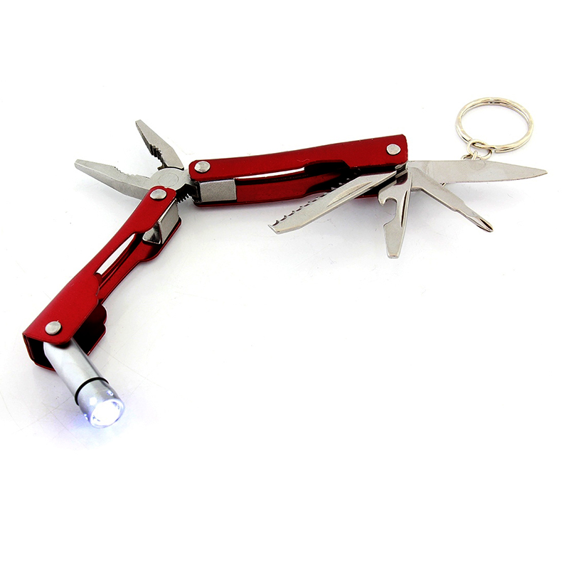 Multifunkčné kliešte 6 v 1 červené