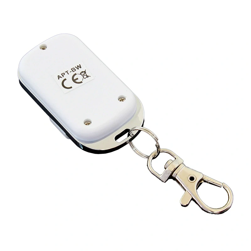 Samokopírovacie diaľkové ovládanie na brány a pohony biele