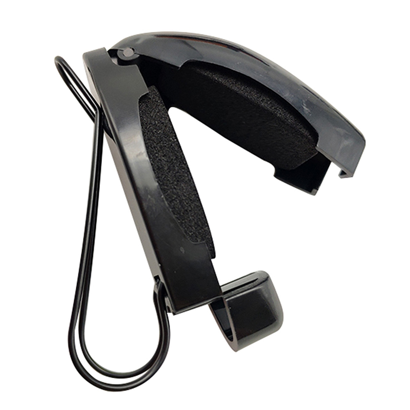 Držiak na okuliare do auta strieborný