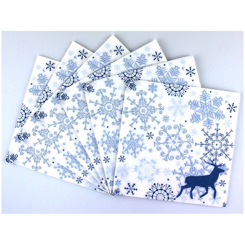 Winter - Servitky 33x33cm dvojvrstvové 