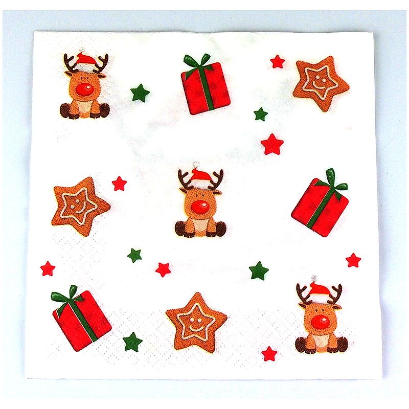 Gabbiano - Servitky 33x33cm trojvrstvové 