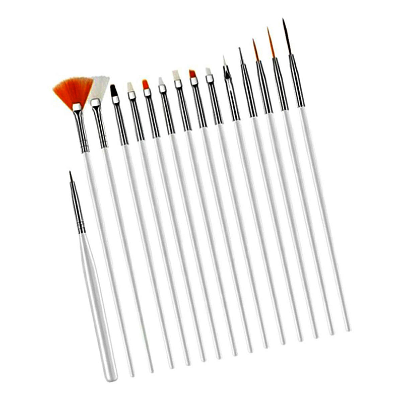 Kozmetické štetce 15 ks